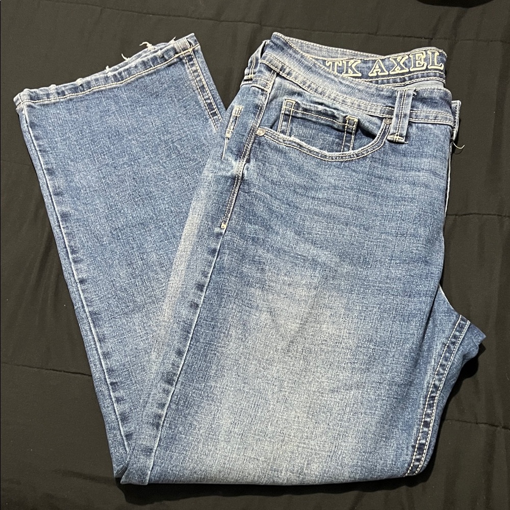 TK Axel Men’s Slim Bootcut Jeans